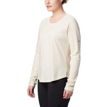 Columbia Ženske Majice S Kapuljačom - Pilsner Peak Knit Long Sleeve Krem | IDEV-06843